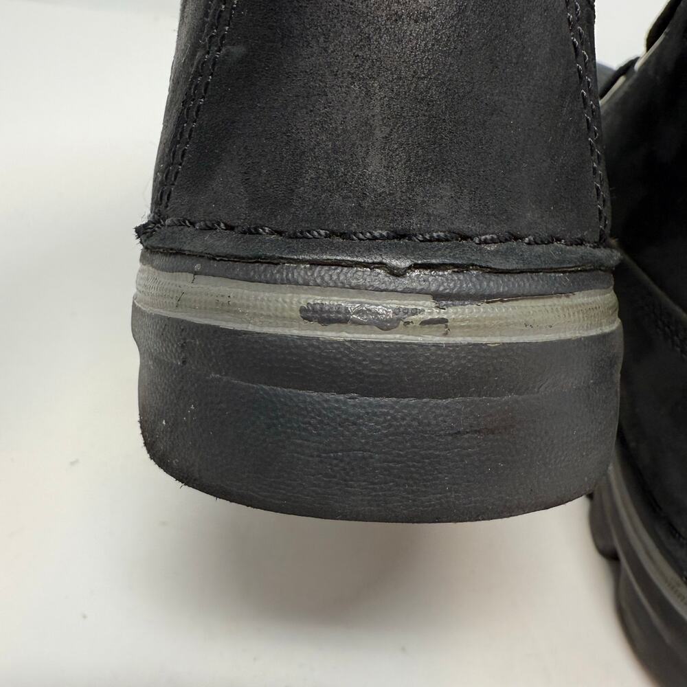 Timberland Hiking Boots Women's 7 Black Suede Leather Hikers Outdoors - Picture 5 of 12